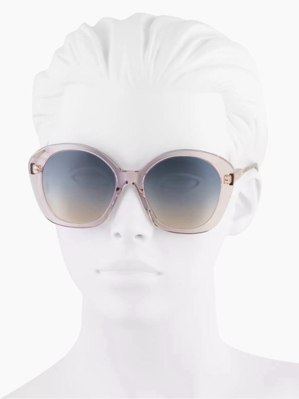 Chloé' Women's Oversized Gradient Lens Sunglasses - Pink Frame